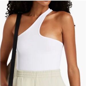Helmut Lang White Core Cutout Tank| Size M/L